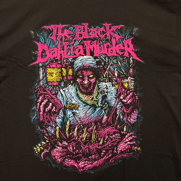 The Black Dahlia Murder “Verminous” Death Metal Band Graphic T-Shirt Size Extra - Picture 2 of 4